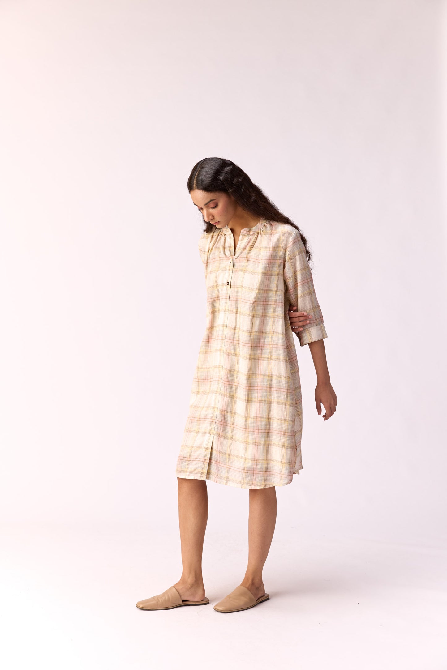 Blush Shift Dress