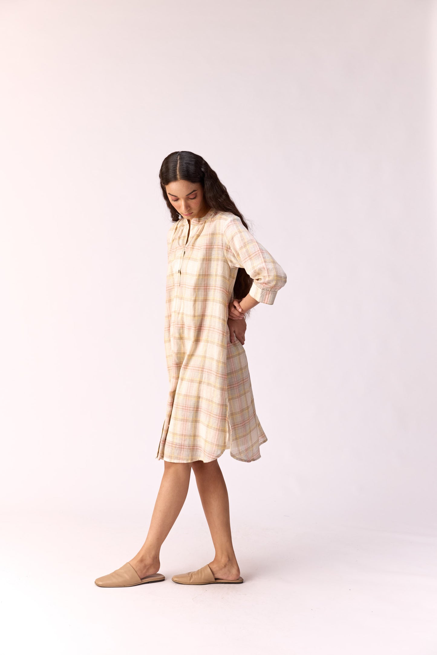 Blush Shift Dress