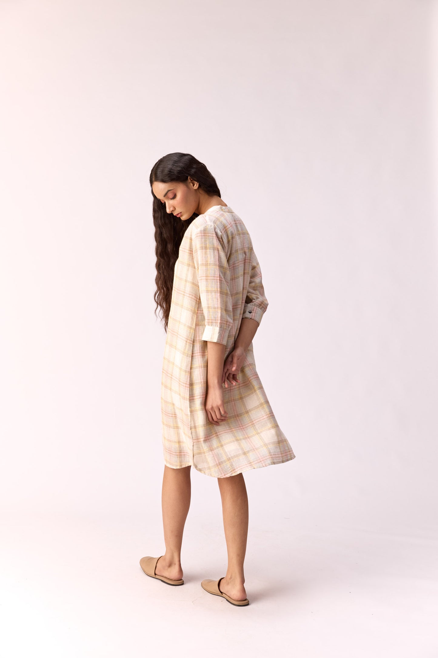 Blush Shift Dress