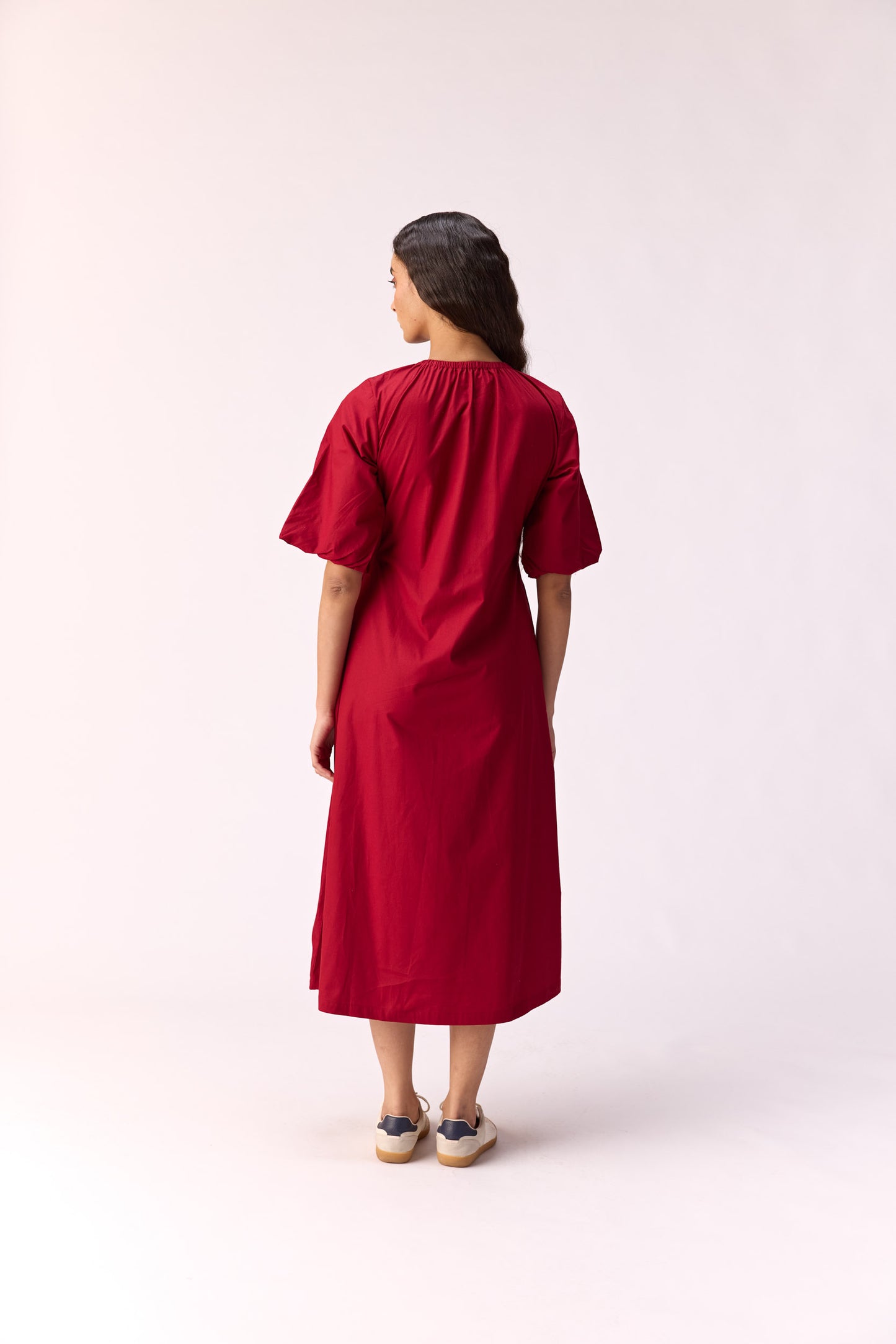 Scarlet Blossom Dress