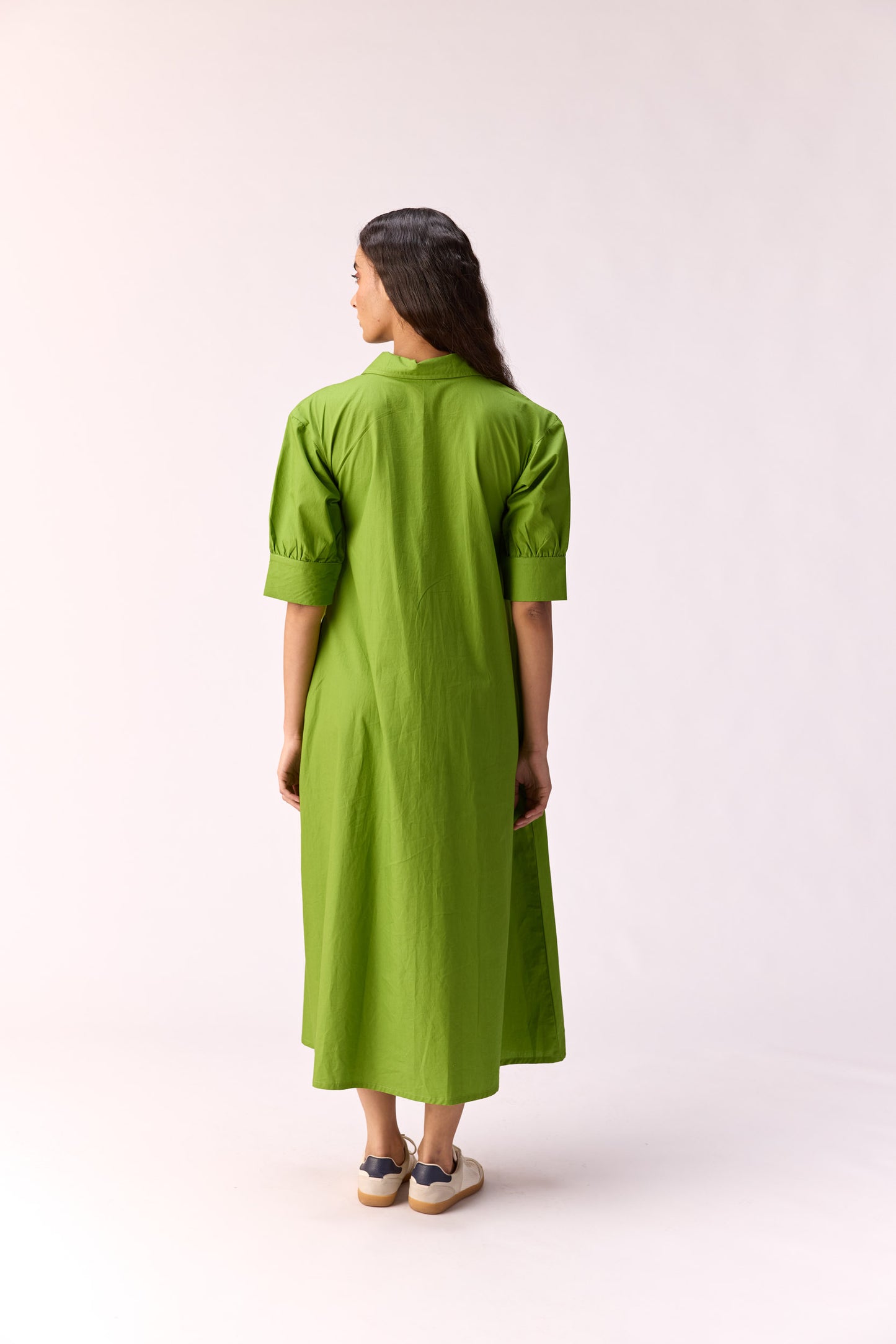 Citrus bloom long dress